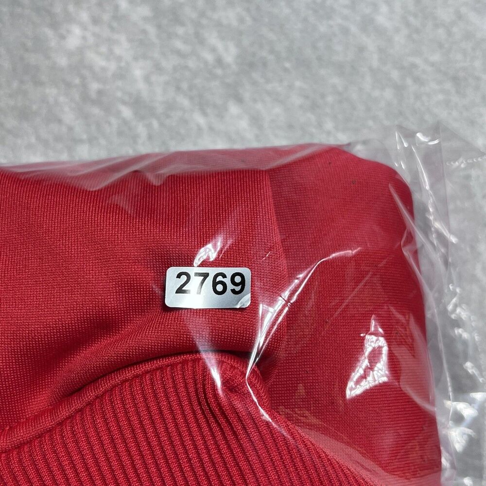 Vintage Nike Team Sweatshirt Men’s Medium Red Ohio State Buckeye Full Zip Swoosh - Picture 15 of 16